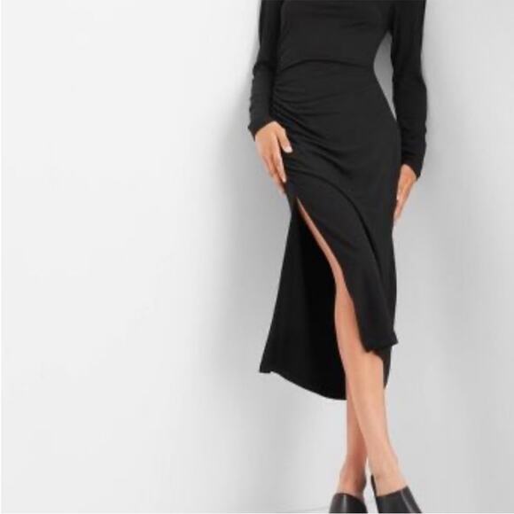 Future Collective‎ Reese Blutstein Black Midi Dress Size XXL NWT - Picture 2 of 10
